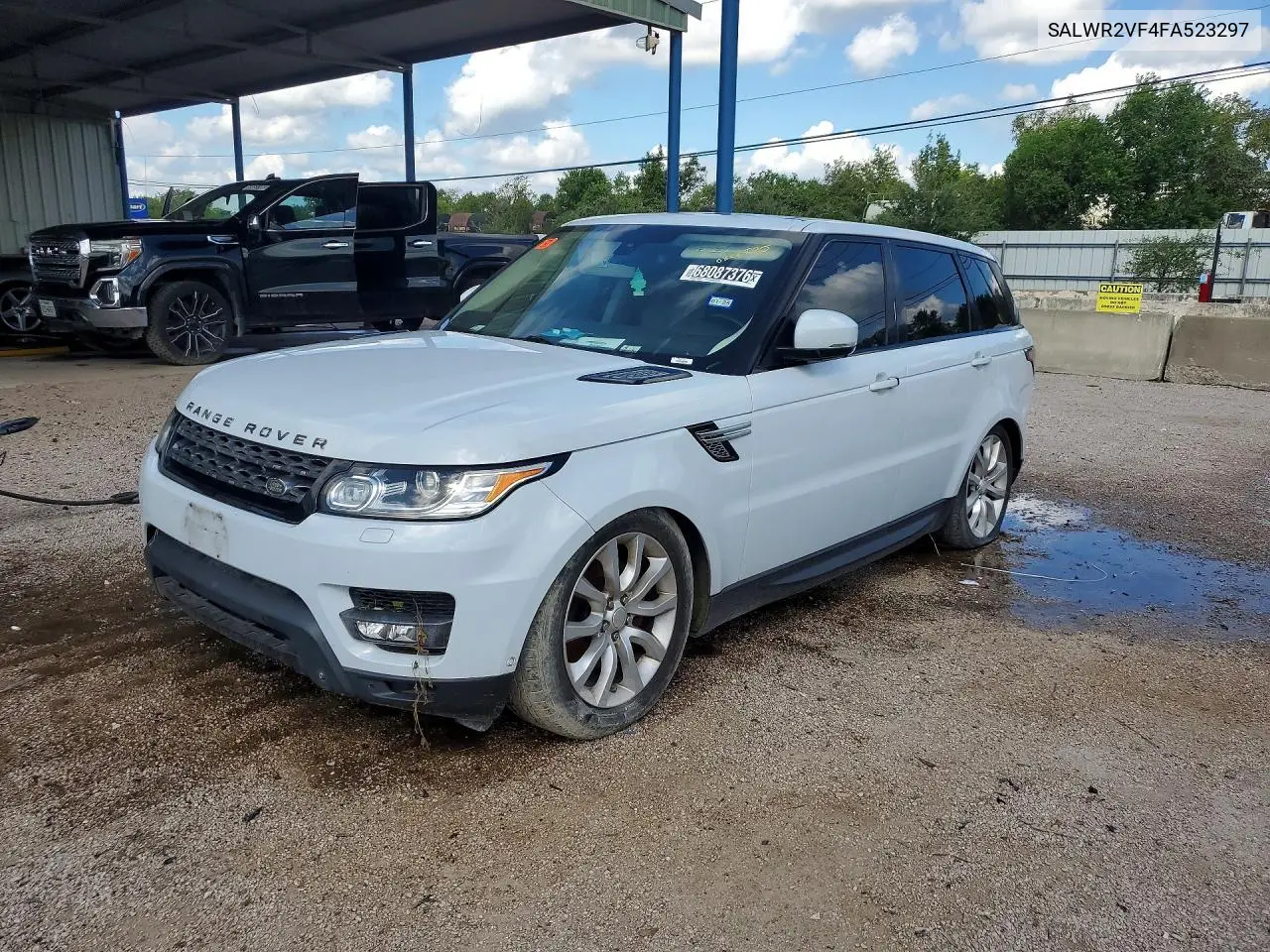 LAND ROVER RANGE ROVER SPORT 2015, VIN SALWR2VF4FA523297