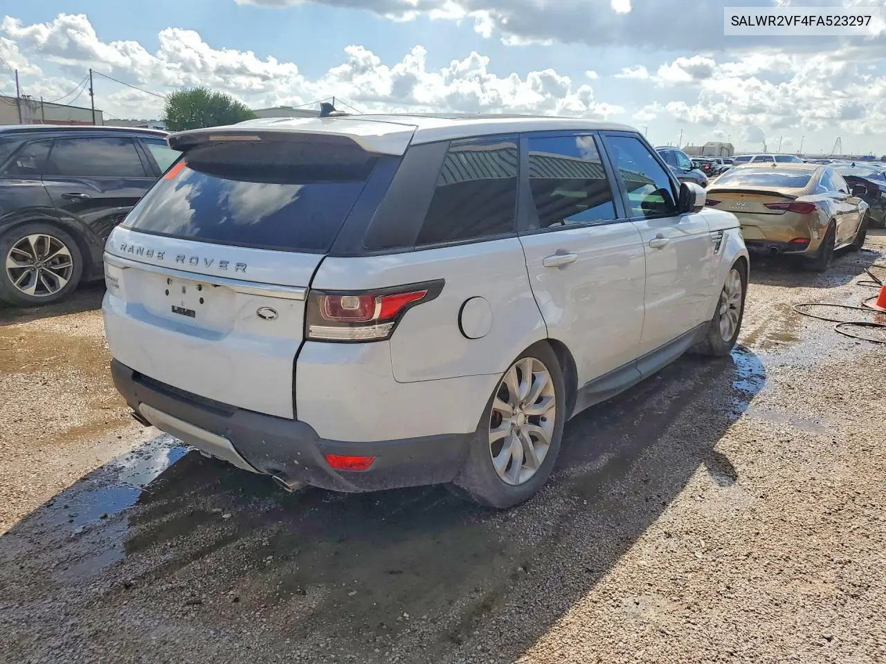 2015 LAND ROVER RANGE ROVER SPORT VIN SALWR2VF4FA523297 — фото 3