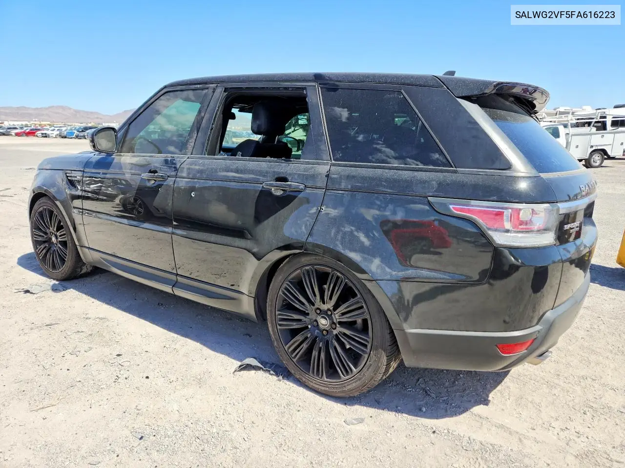 2015 LAND ROVER RANGE ROVER SPORT VIN SALWG2VF5FA616223 — фото 2