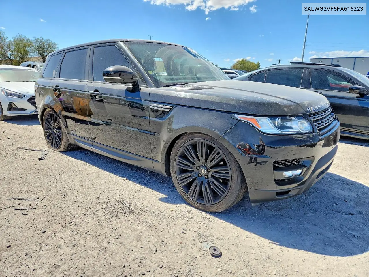 2015 LAND ROVER RANGE ROVER SPORT VIN SALWG2VF5FA616223 — фото 4