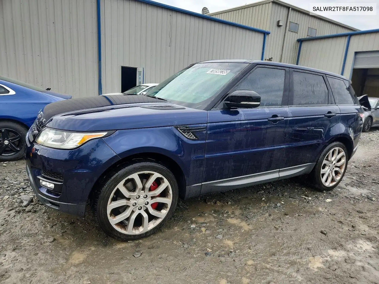 LAND ROVER RANGE ROVER SPORT 2015, VIN SALWR2TF8FA517098