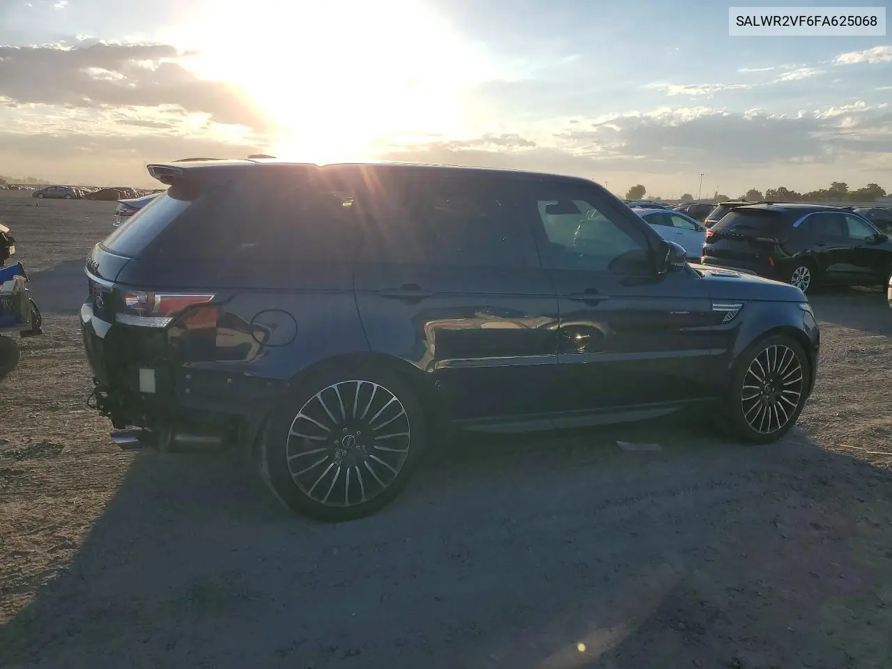 2015 LAND ROVER RANGE ROVER SPORT VIN SALWR2VF6FA625068 — фото 3
