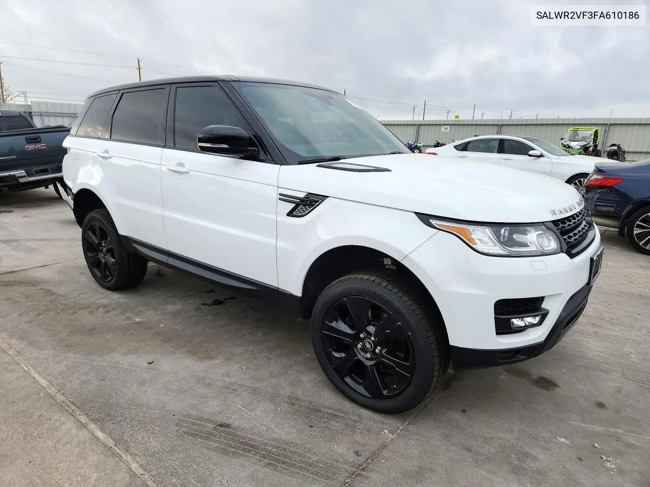2015 LAND ROVER RANGE ROVER SPORT VIN SALWR2VF3FA610186 — фото 4