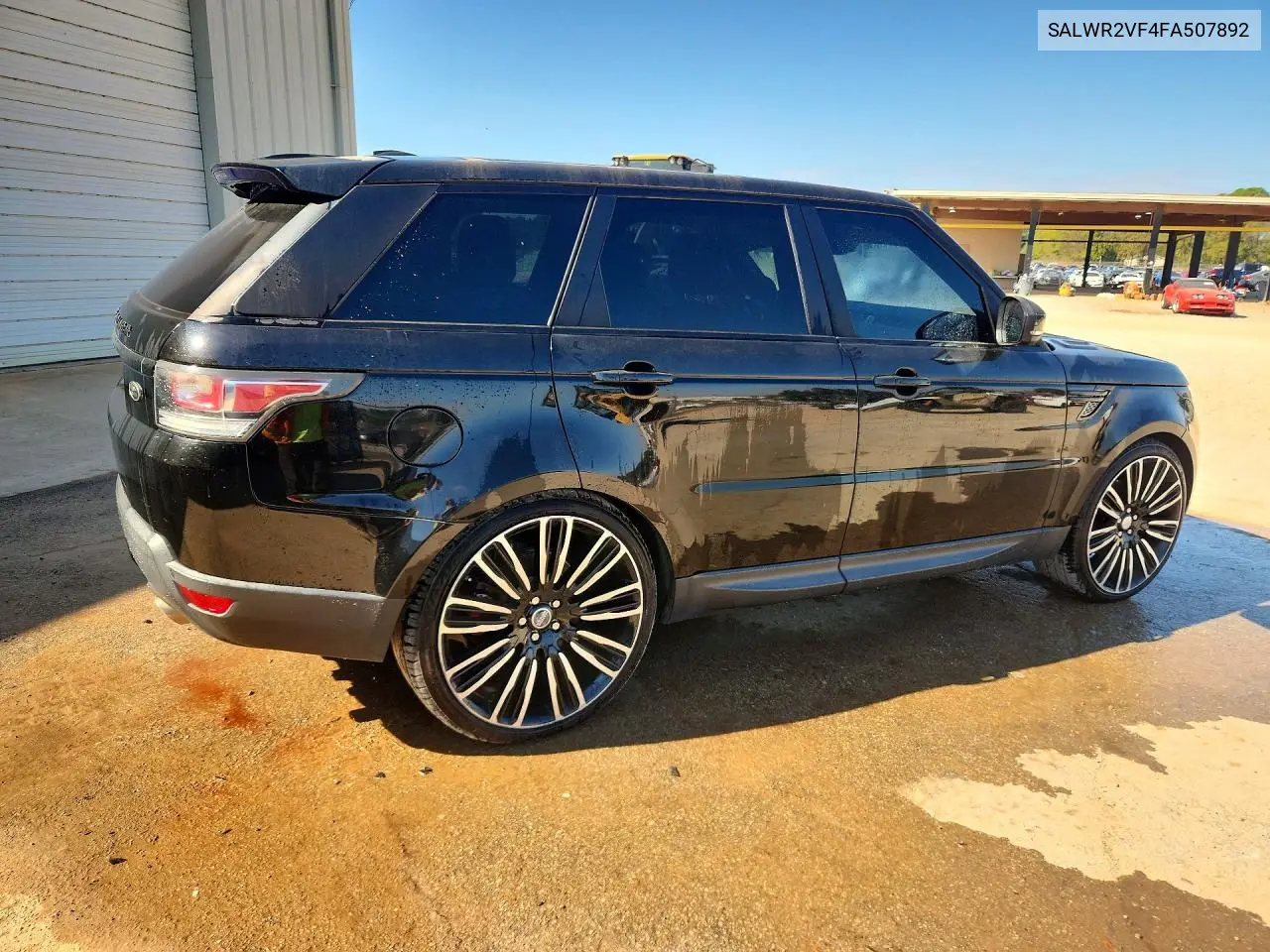 2015 LAND ROVER RANGE ROVER SPORT VIN SALWR2VF4FA507892 — фото 3