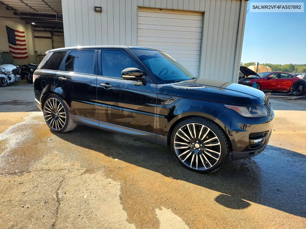 2015 LAND ROVER RANGE ROVER SPORT VIN SALWR2VF4FA507892 — фото 4