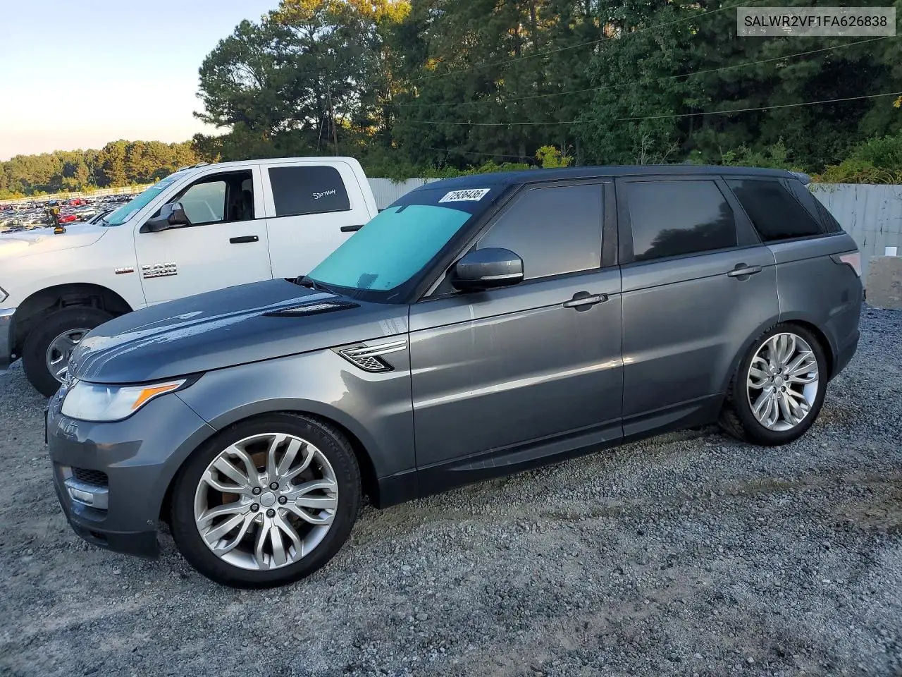 LAND ROVER RANGE ROVER SPORT 2015, VIN SALWR2VF1FA626838