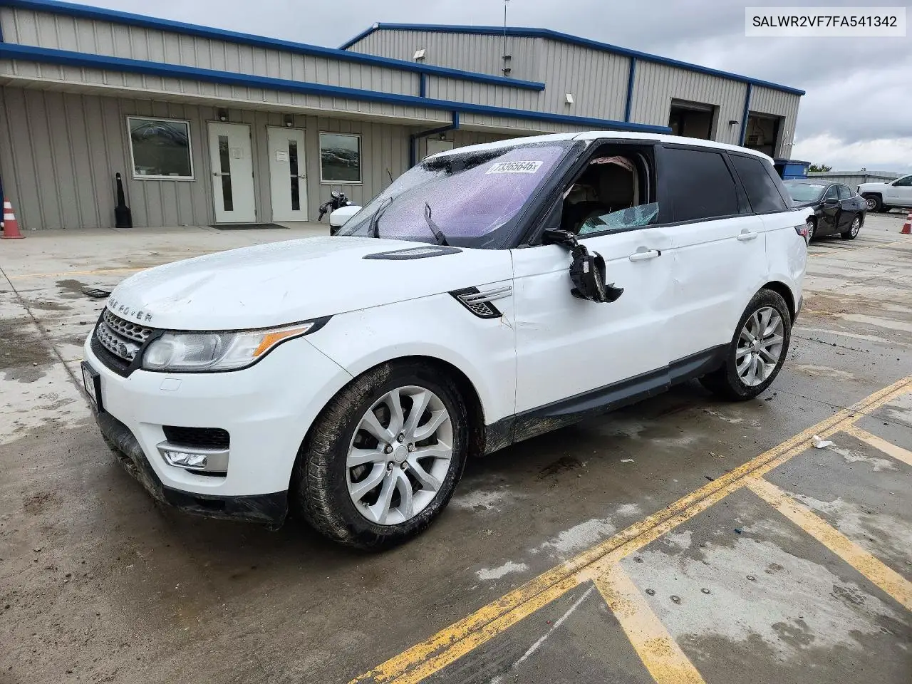 LAND ROVER RANGE ROVER SPORT 2015, VIN SALWR2VF7FA541342