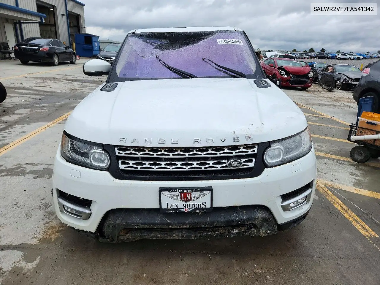 2015 LAND ROVER RANGE ROVER SPORT VIN SALWR2VF7FA541342 — фото 5