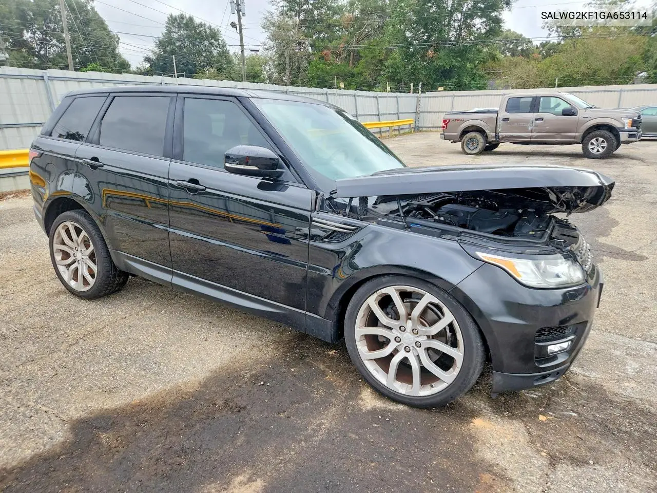 2016 LAND ROVER RANGE ROVER SPORT VIN SALWG2KF1GA653114 — фото 4