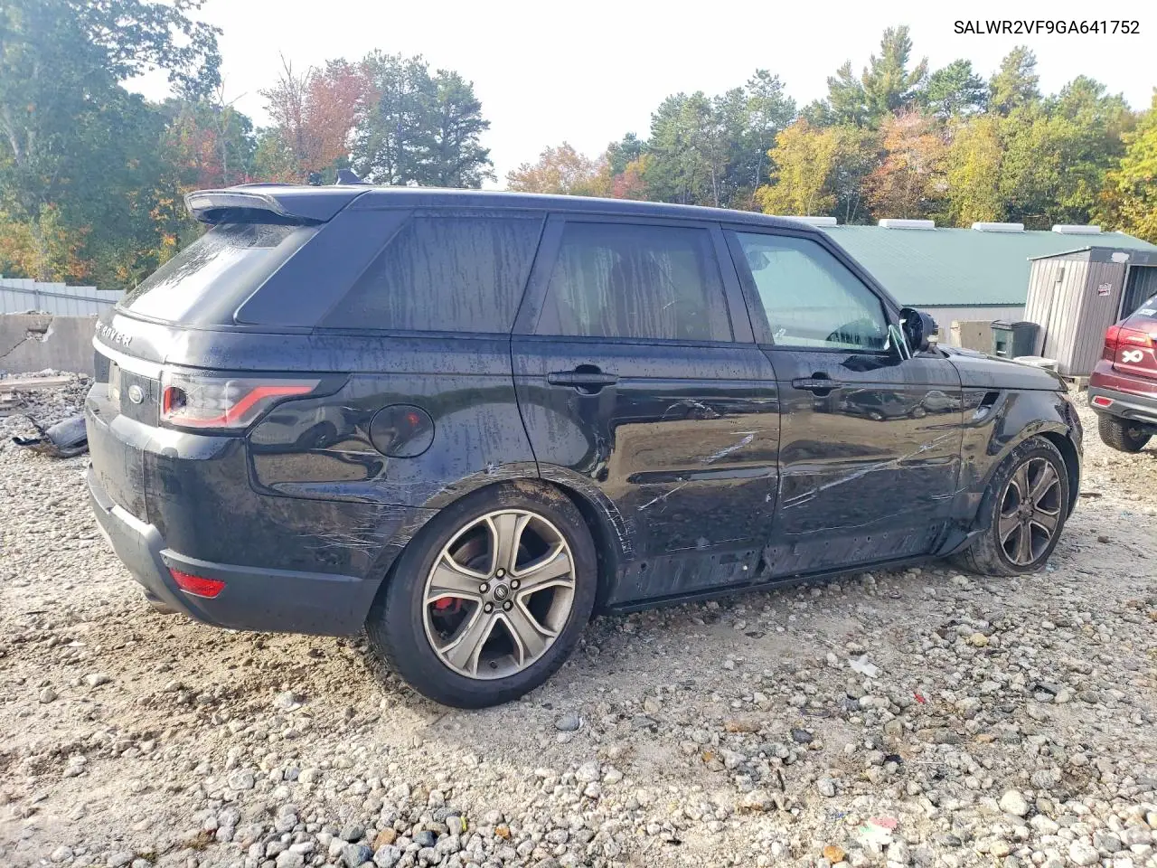 2016 LAND ROVER RANGE ROVER SPORT VIN SALWR2VF9GA641752 — фото 3