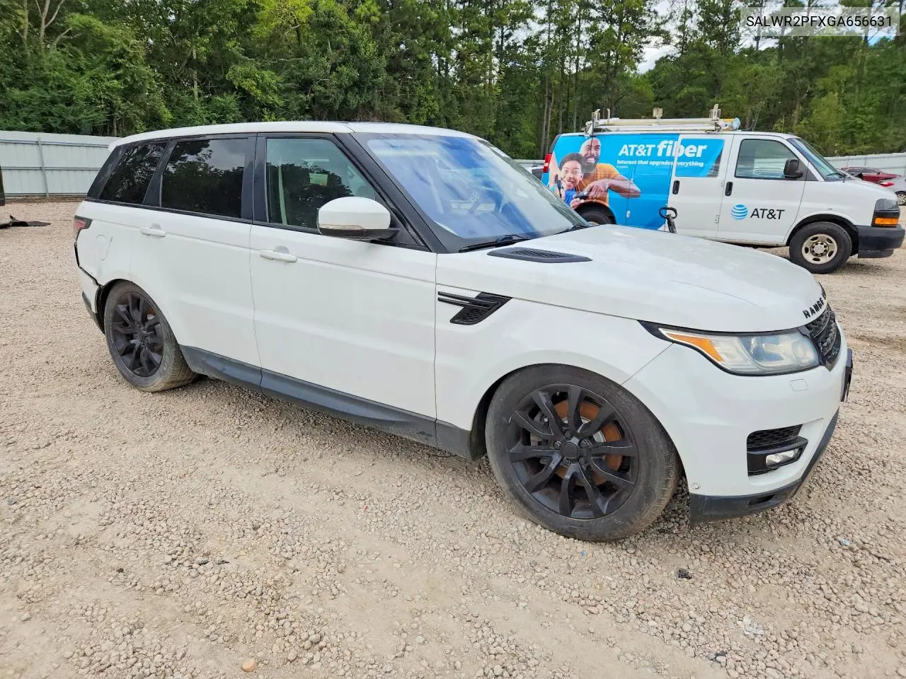 2016 LAND ROVER RANGE ROVER SPORT VIN SALWR2PFXGA656631 — фото 4