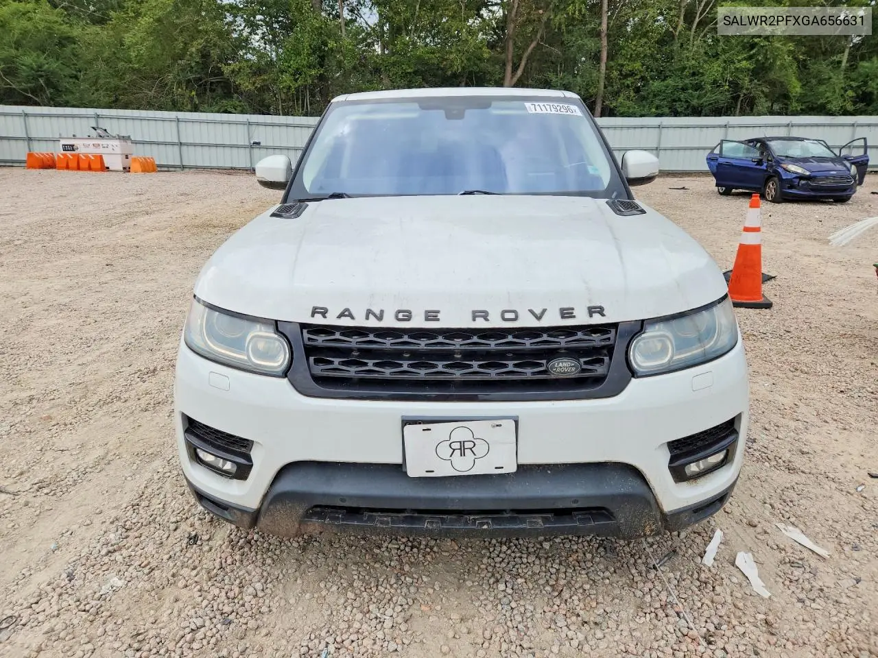 2016 LAND ROVER RANGE ROVER SPORT VIN SALWR2PFXGA656631 — фото 5