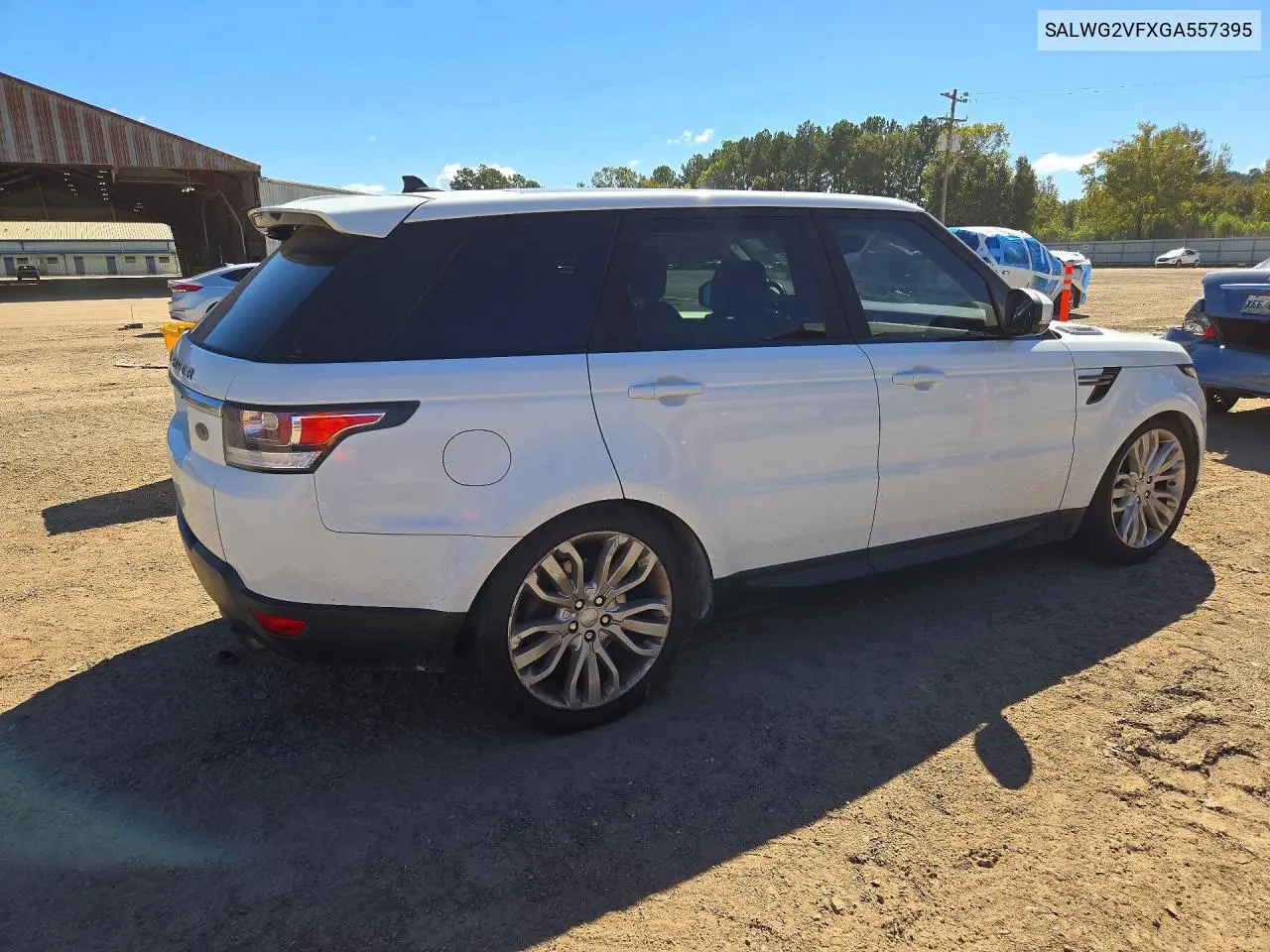2016 LAND ROVER RANGE ROVER SPORT VIN SALWG2VFXGA557395 — фото 3