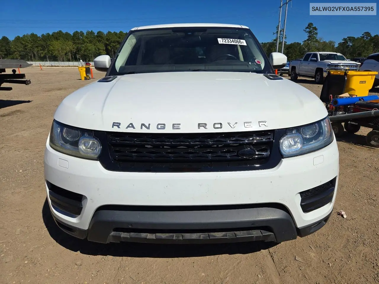 2016 LAND ROVER RANGE ROVER SPORT VIN SALWG2VFXGA557395 — фото 5