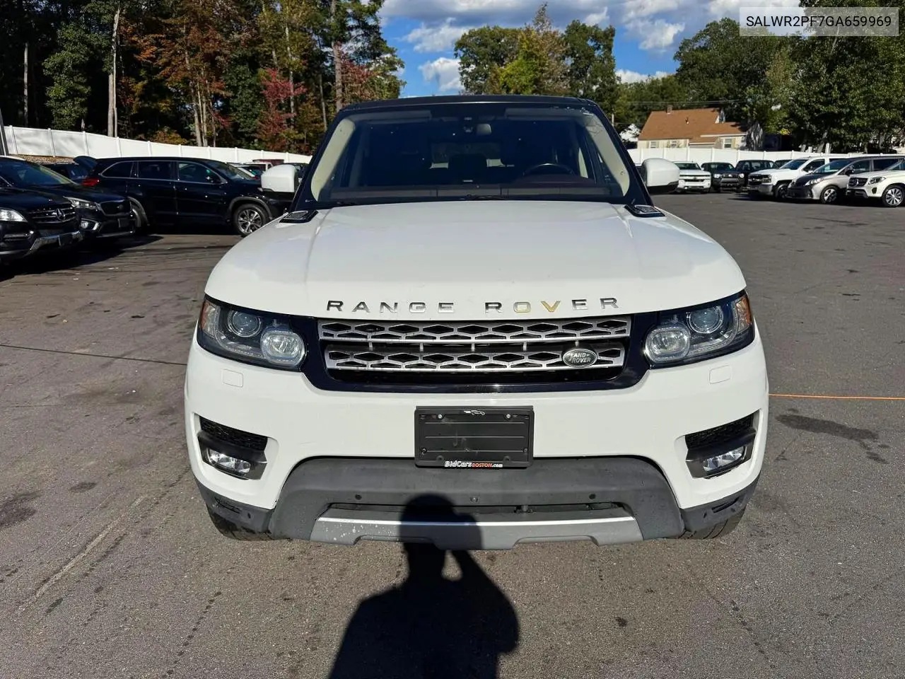 2016 LAND ROVER RANGE ROVER SPORT VIN SALWR2PF7GA659969 — фото 4