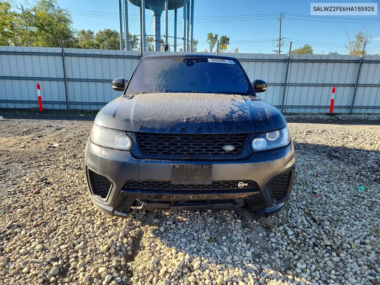 2017 LAND ROVER RANGE ROVER SPORT VIN SALWZ2FE6HA155925 — фото 5