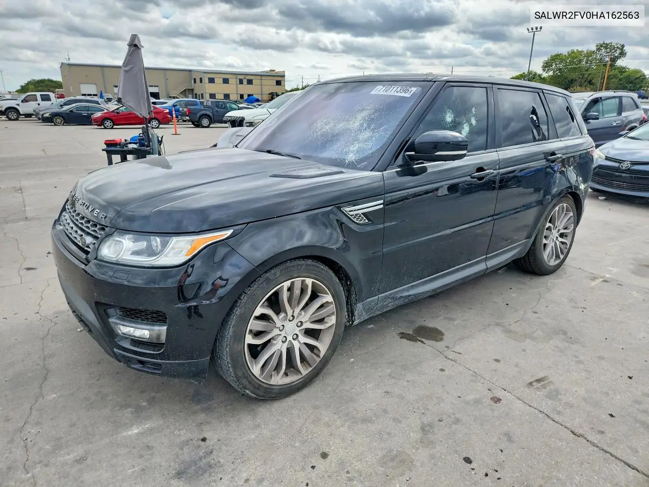 LAND ROVER RANGE ROVER SPORT 2017, VIN SALWR2FV0HA162563