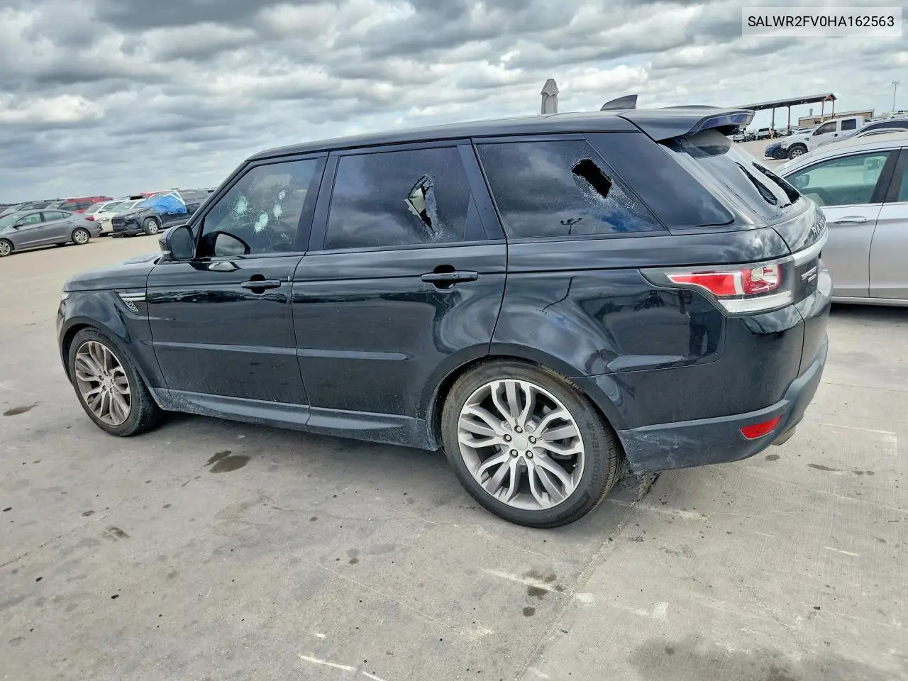 2017 LAND ROVER RANGE ROVER SPORT VIN SALWR2FV0HA162563 — фото 2