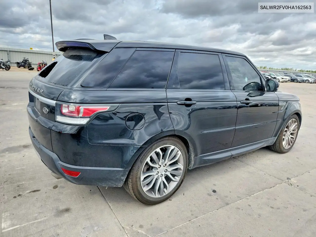 2017 LAND ROVER RANGE ROVER SPORT VIN SALWR2FV0HA162563 — фото 3