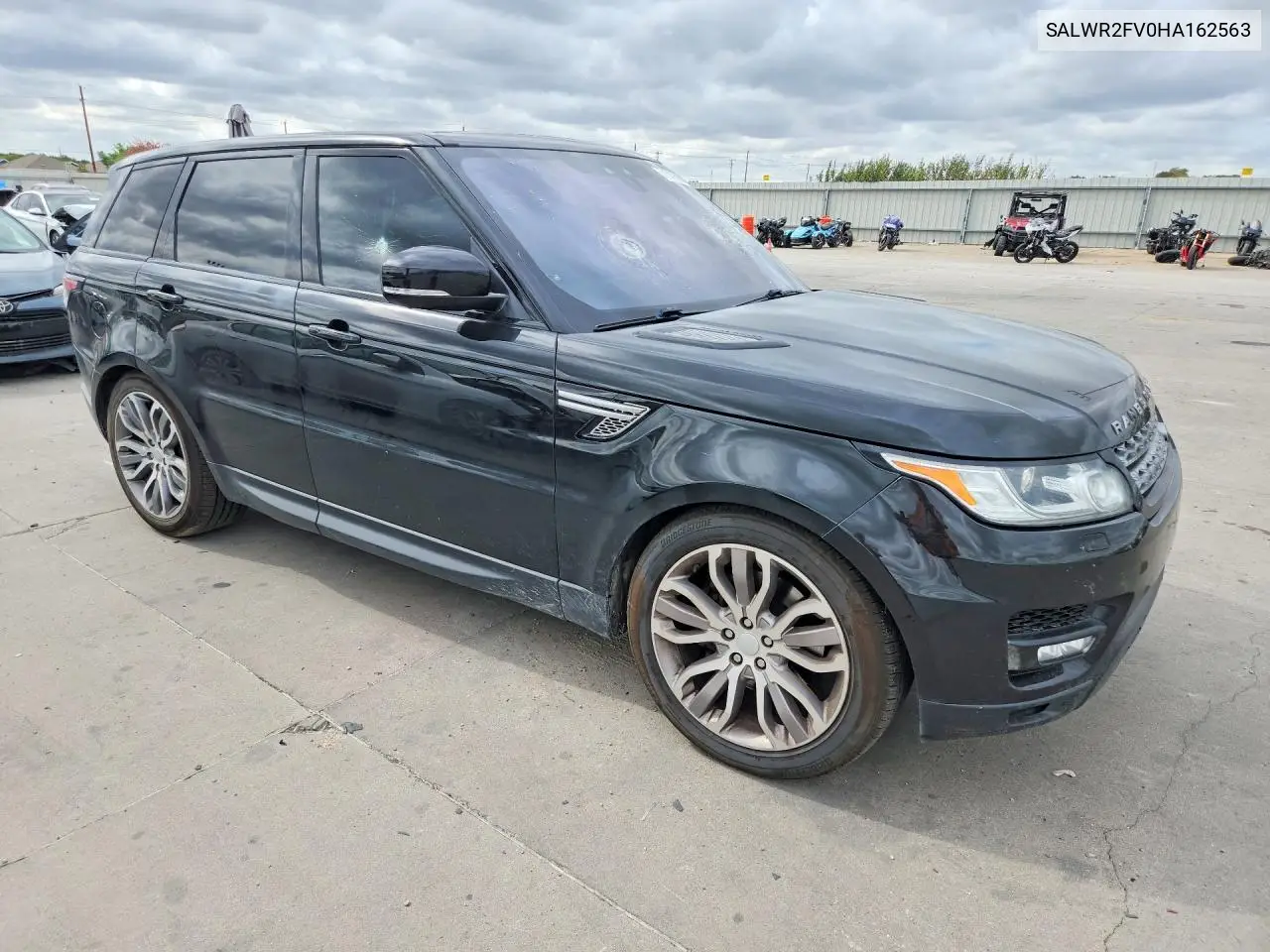 2017 LAND ROVER RANGE ROVER SPORT VIN SALWR2FV0HA162563 — фото 4