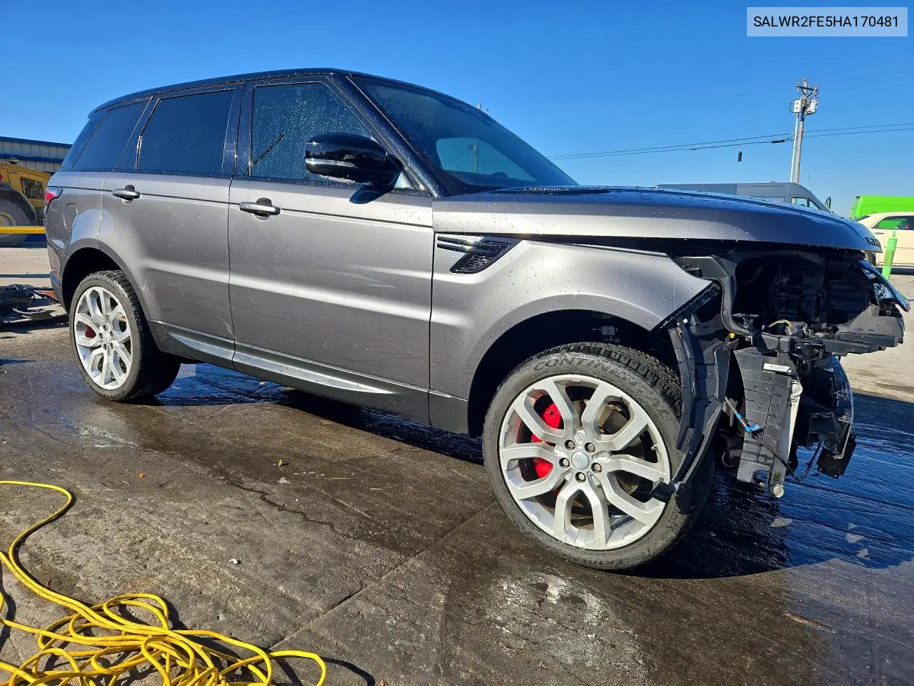 2017 LAND ROVER RANGE ROVER SPORT VIN SALWR2FE5HA170481 — фото 4