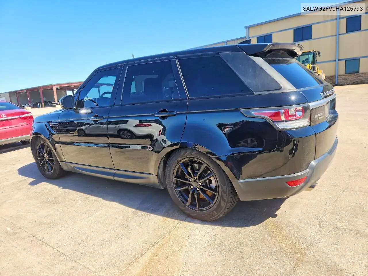 2017 LAND ROVER RANGE ROVER SPORT VIN SALWG2FV0HA125793 — фото 2