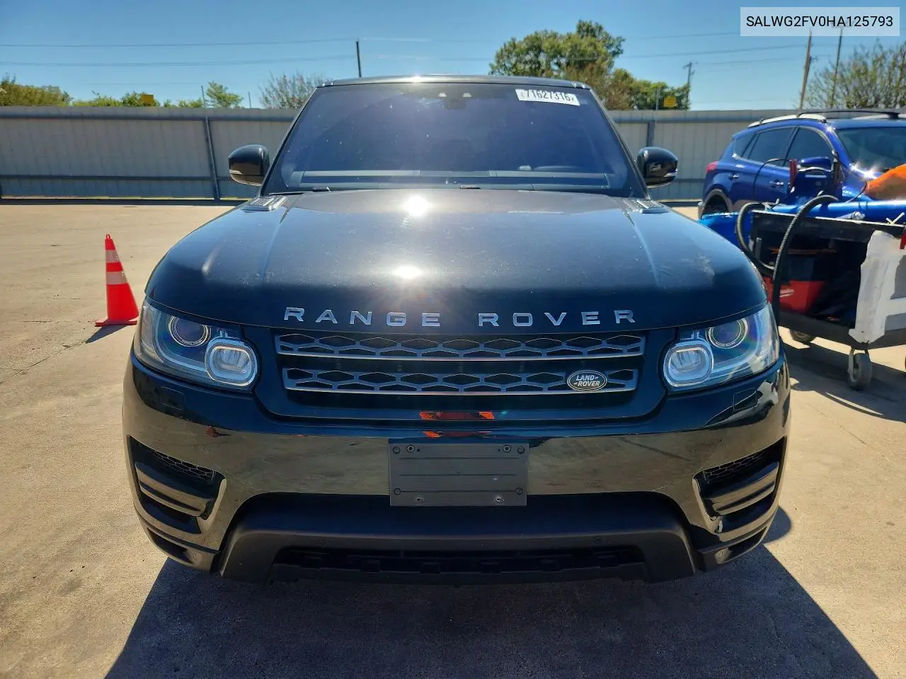 2017 LAND ROVER RANGE ROVER SPORT VIN SALWG2FV0HA125793 — фото 5