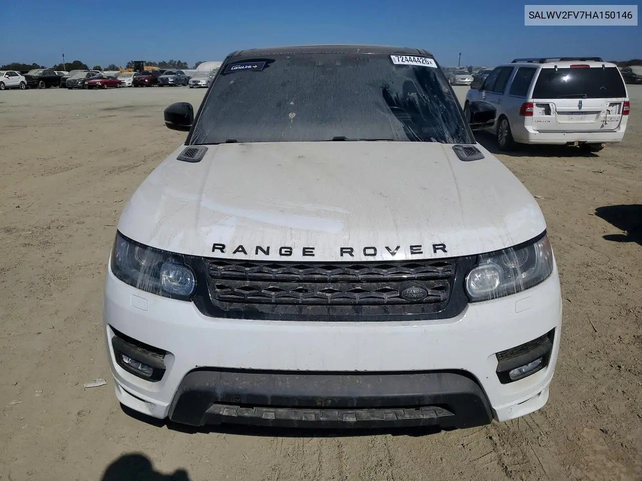 2017 LAND ROVER RANGE ROVER SPORT VIN SALWV2FV7HA150146 — фото 5