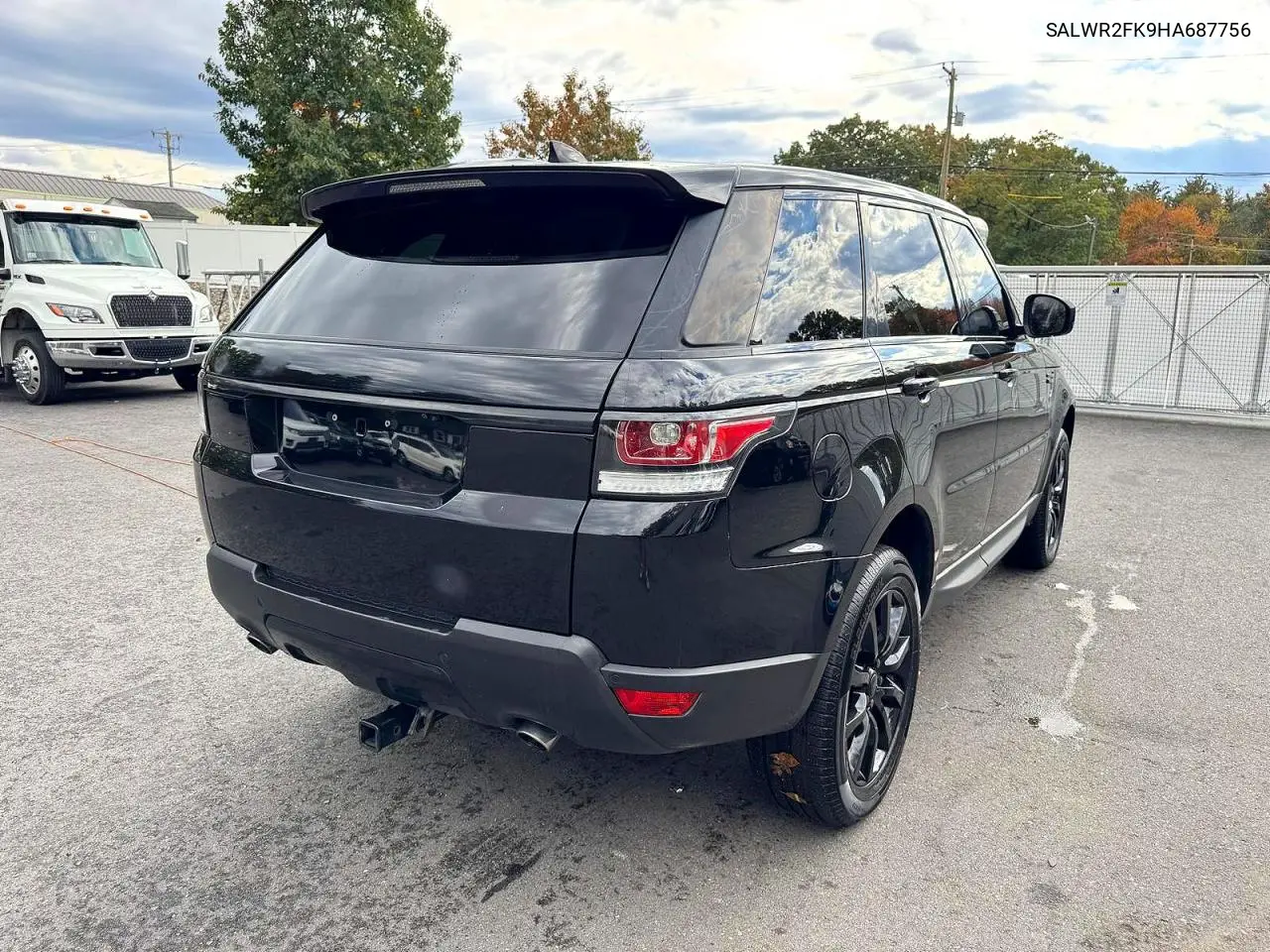 2017 LAND ROVER RANGE ROVER SPORT VIN SALWR2FK9HA687756 — фото 3