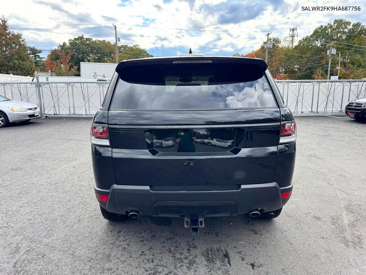 2017 LAND ROVER RANGE ROVER SPORT VIN SALWR2FK9HA687756 — фото 5