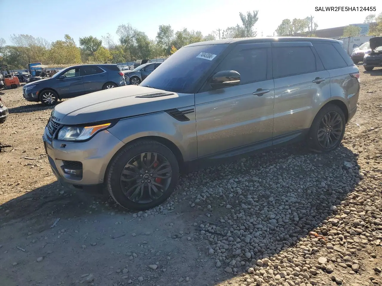 LAND ROVER RANGE ROVER SPORT 2017, VIN SALWR2FE5HA124455