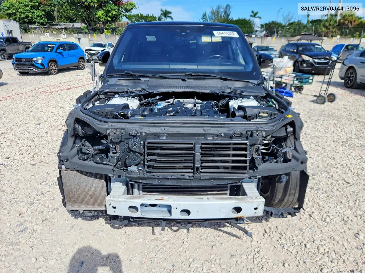 2018 LAND ROVER RANGE ROVER SPORT VIN SALWR2RV0JA413096 — фото 5