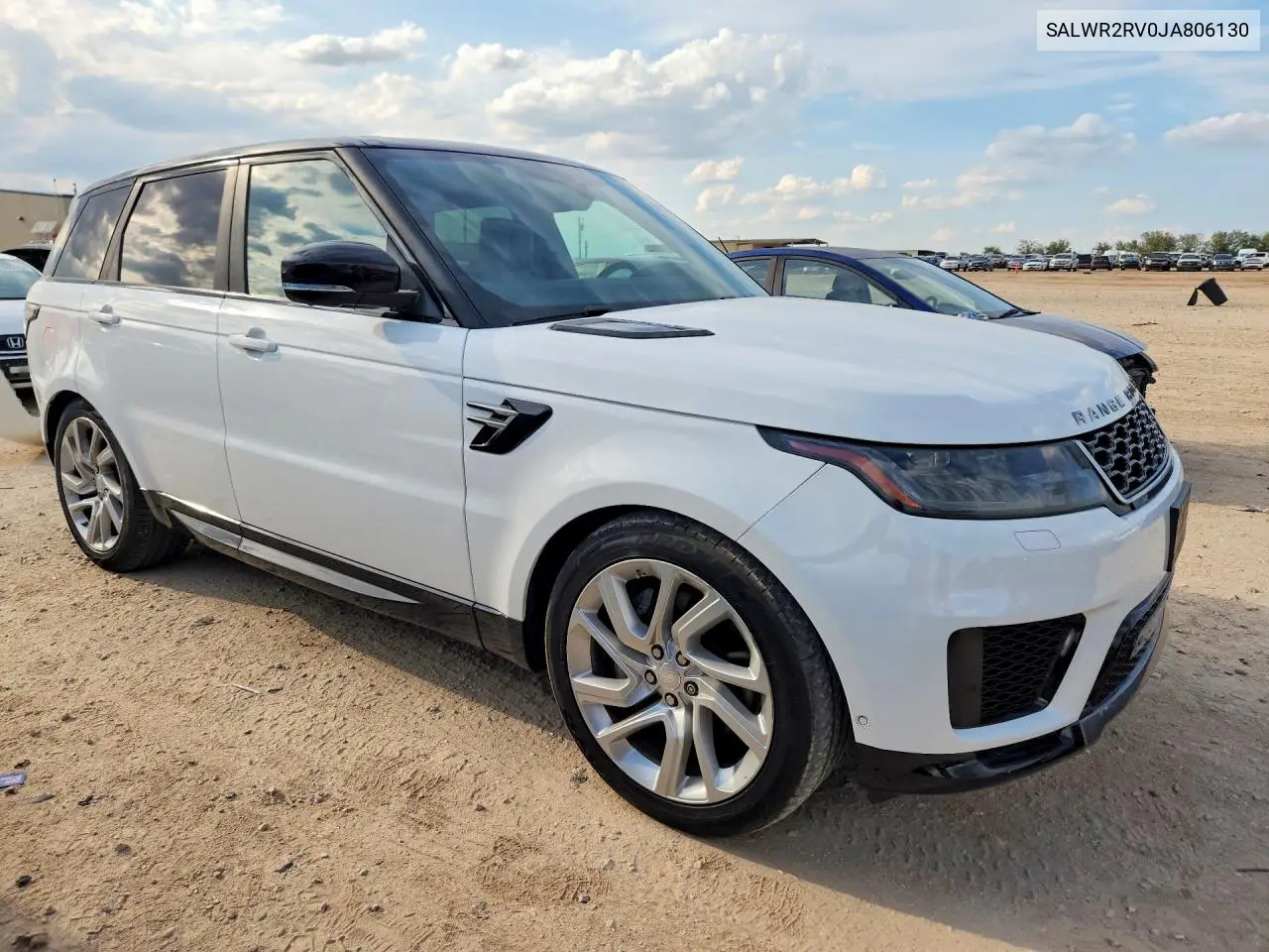 2018 LAND ROVER RANGE ROVER SPORT VIN SALWR2RV0JA806130 — фото 4