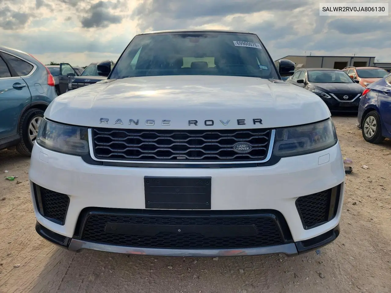 2018 LAND ROVER RANGE ROVER SPORT VIN SALWR2RV0JA806130 — фото 5