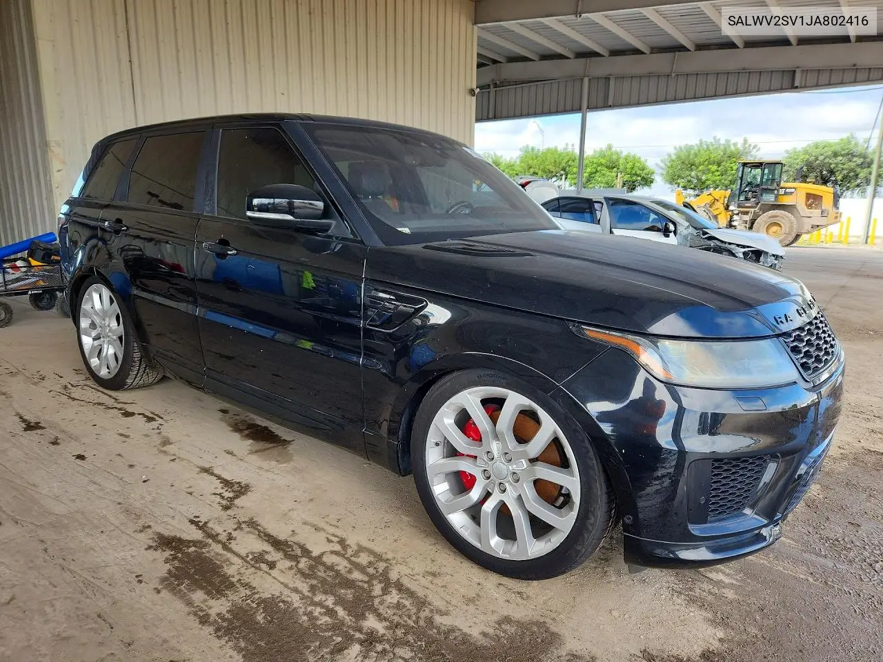 2018 LAND ROVER RANGE ROVER SPORT VIN SALWV2SV1JA802416 — фото 4