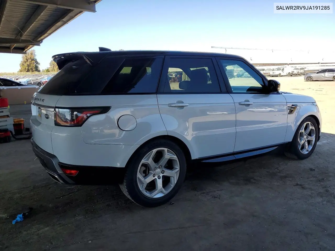 2018 LAND ROVER RANGE ROVER SPORT VIN SALWR2RV9JA191285 — фото 3