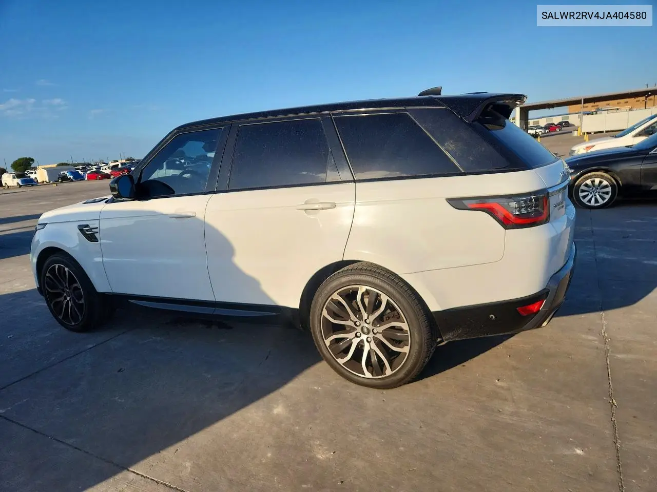2018 LAND ROVER RANGE ROVER SPORT VIN SALWR2RV4JA404580 — фото 2