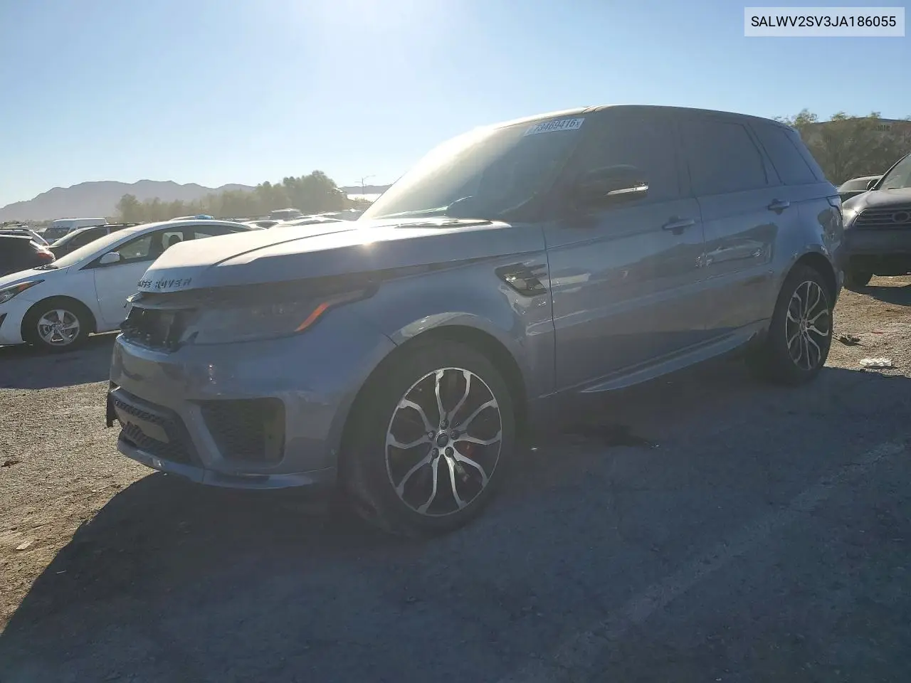 LAND ROVER RANGE ROVER SPORT 2018, VIN SALWV2SV3JA186055