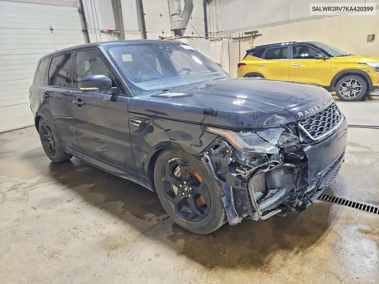 2019 LAND ROVER RANGE ROVER SPORT VIN SALWR2RV7KA420399 — фото 4