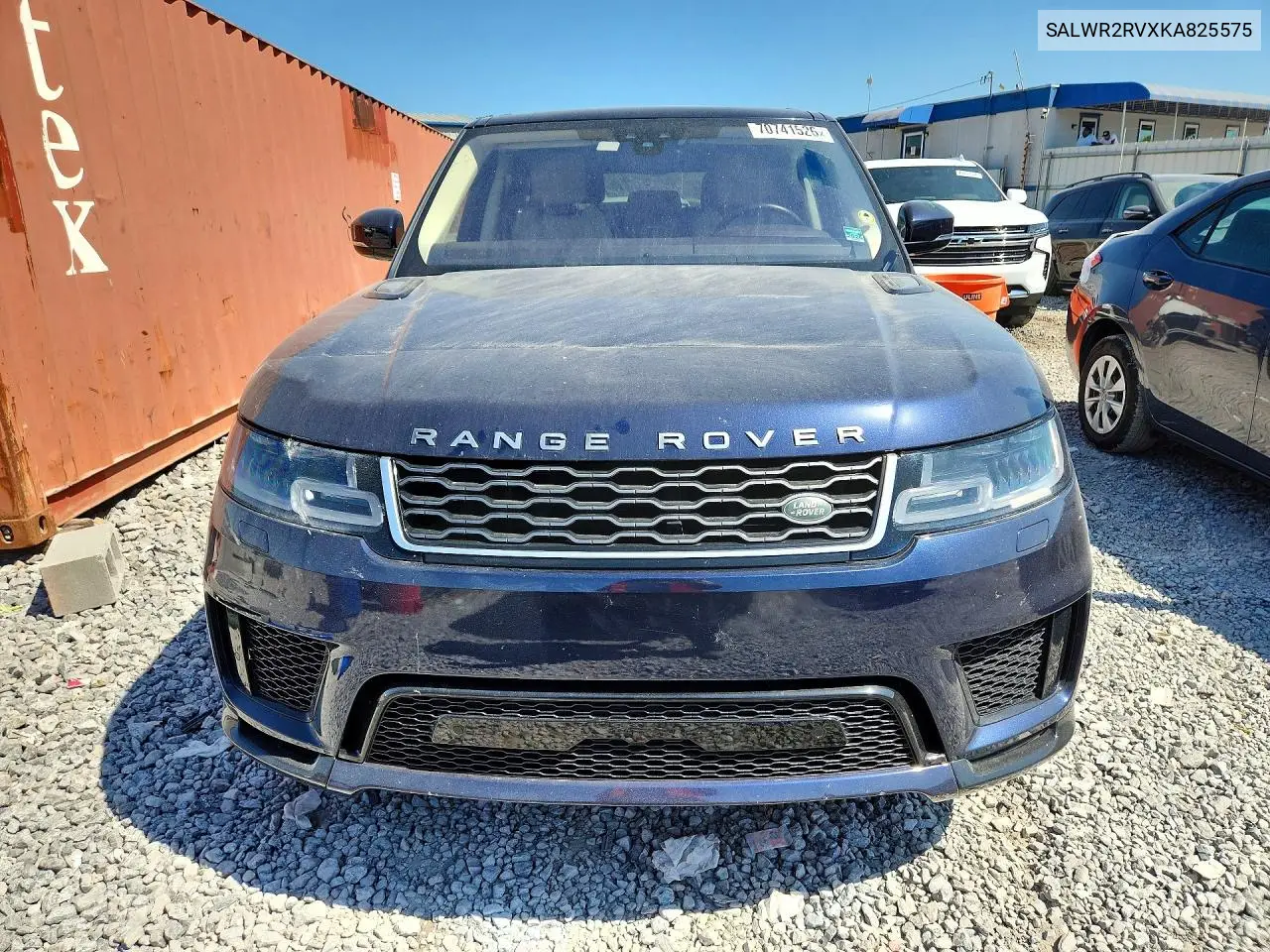 2019 LAND ROVER RANGE ROVER SPORT VIN SALWR2RVXKA825575 — фото 5