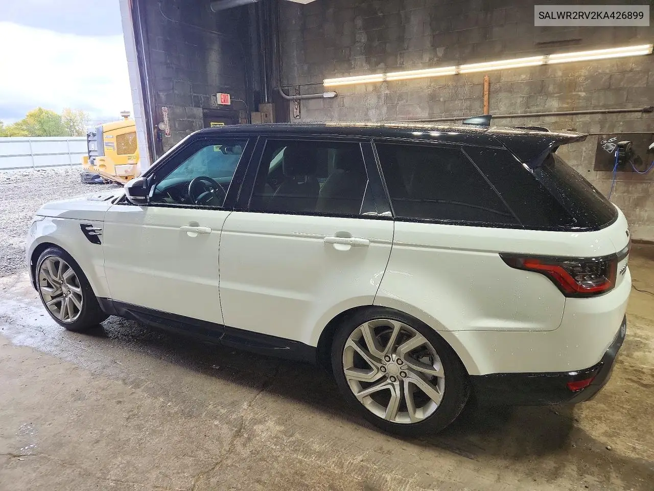 2019 LAND ROVER RANGE ROVER SPORT VIN SALWR2RV2KA426899 — фото 2