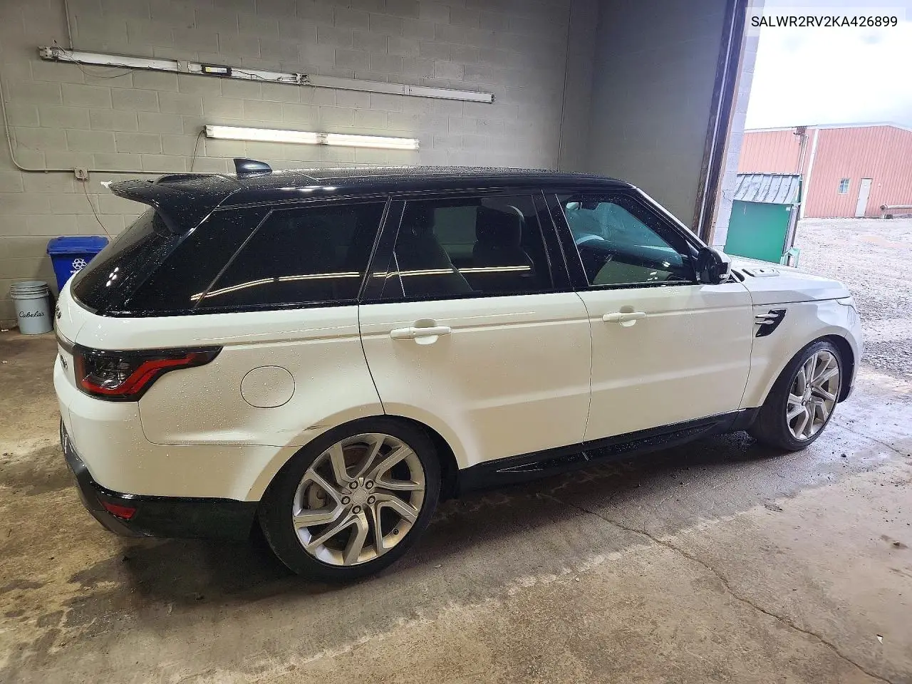 2019 LAND ROVER RANGE ROVER SPORT VIN SALWR2RV2KA426899 — фото 3