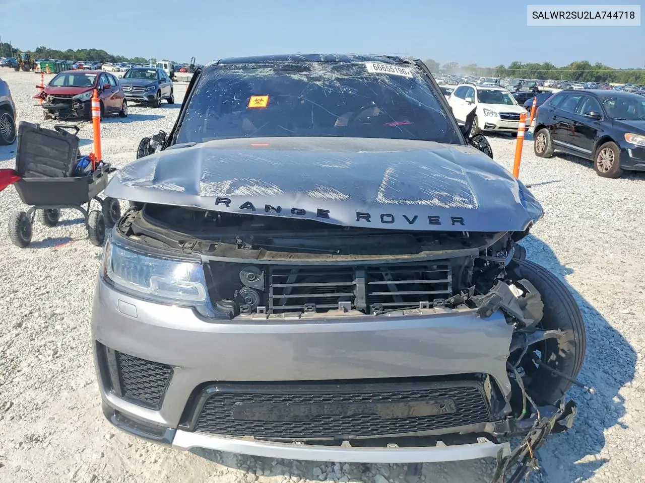 2020 LAND ROVER RANGE ROVER SPORT VIN SALWR2SU2LA744718 — фото 5