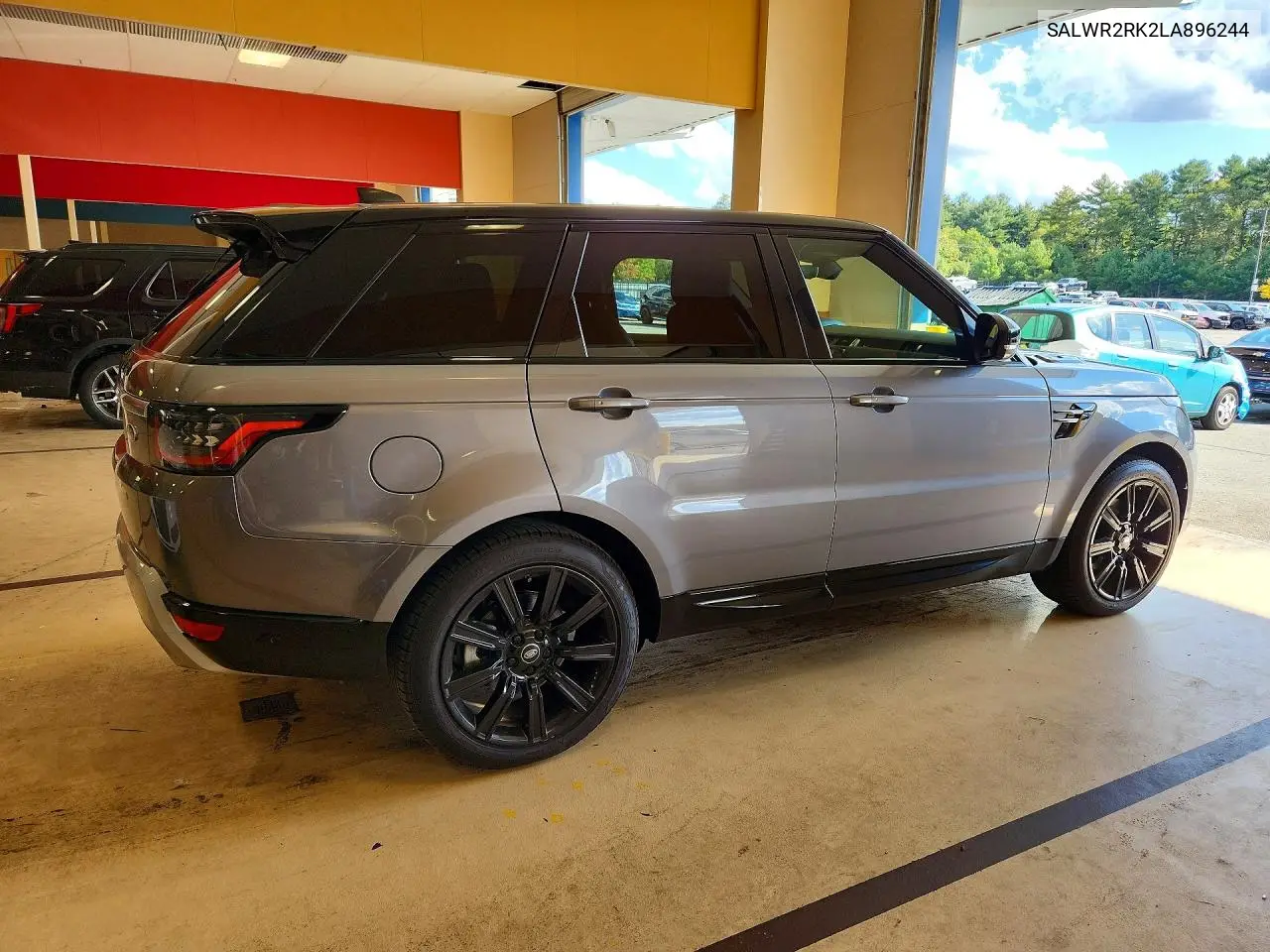 2020 LAND ROVER RANGE ROVER SPORT VIN SALWR2RK2LA896244 — фото 3