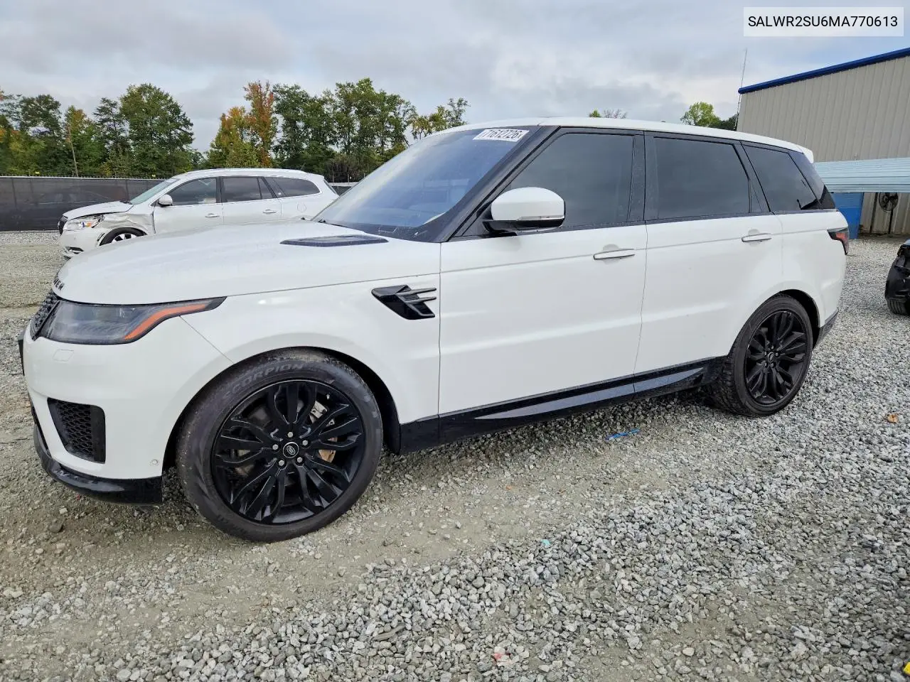 LAND ROVER RANGE ROVER SPORT 2021, VIN SALWR2SU6MA770613