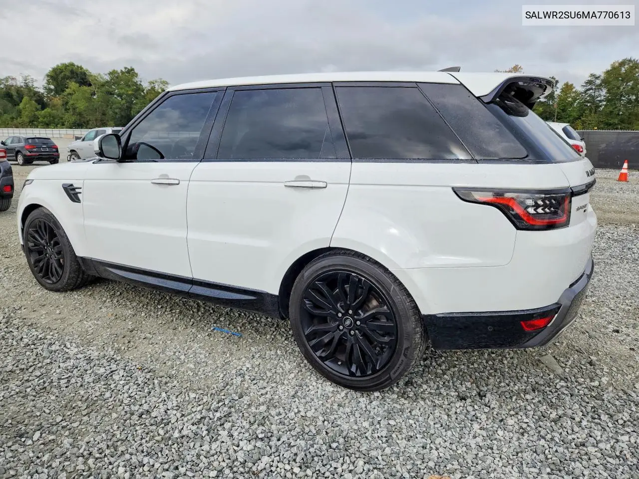2021 LAND ROVER RANGE ROVER SPORT VIN SALWR2SU6MA770613 — фото 2