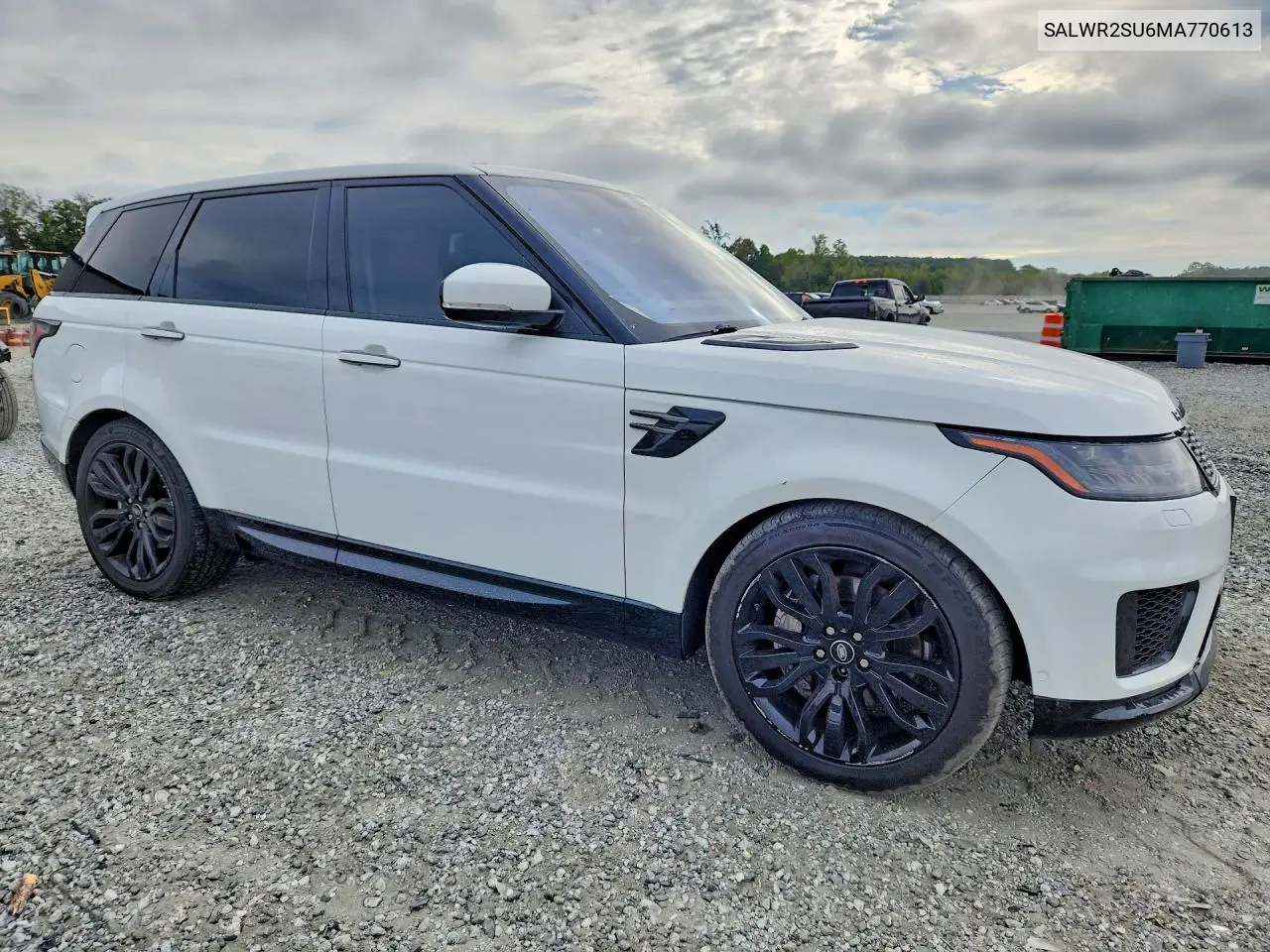 2021 LAND ROVER RANGE ROVER SPORT VIN SALWR2SU6MA770613 — фото 4
