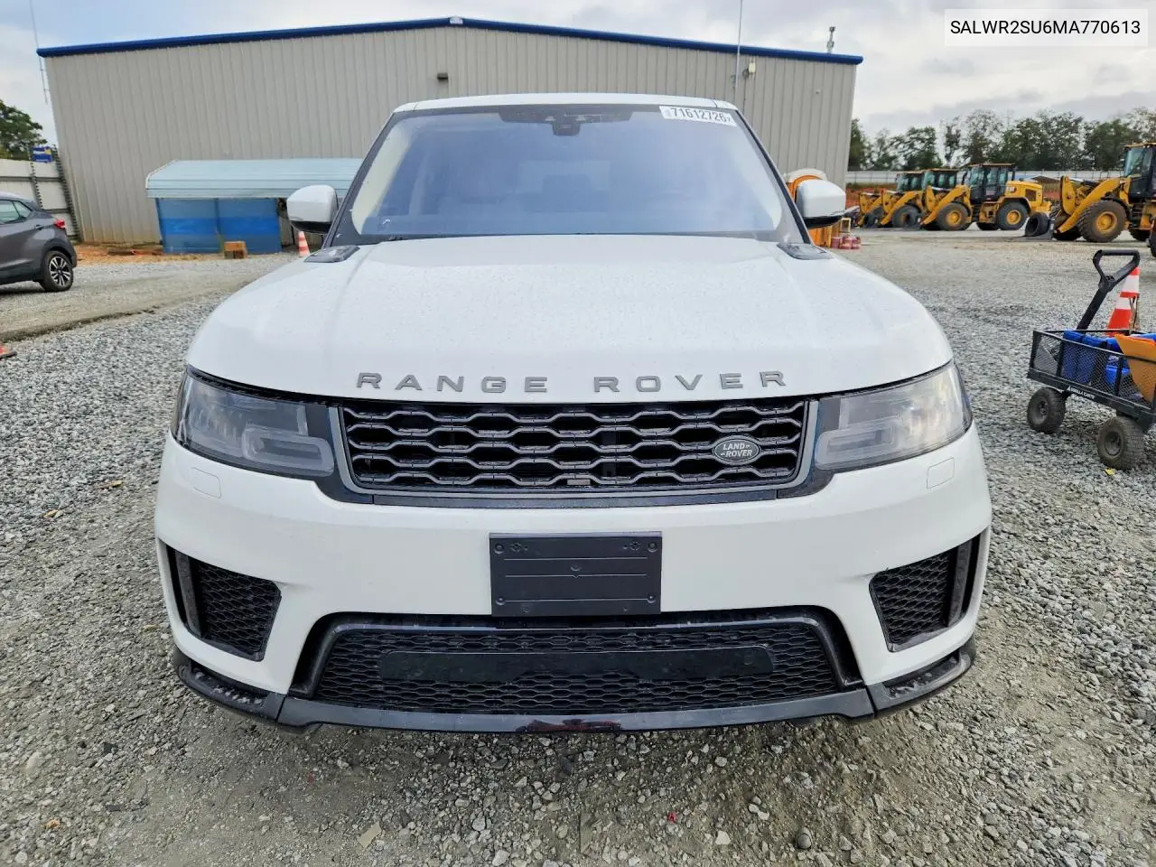 2021 LAND ROVER RANGE ROVER SPORT VIN SALWR2SU6MA770613 — фото 5