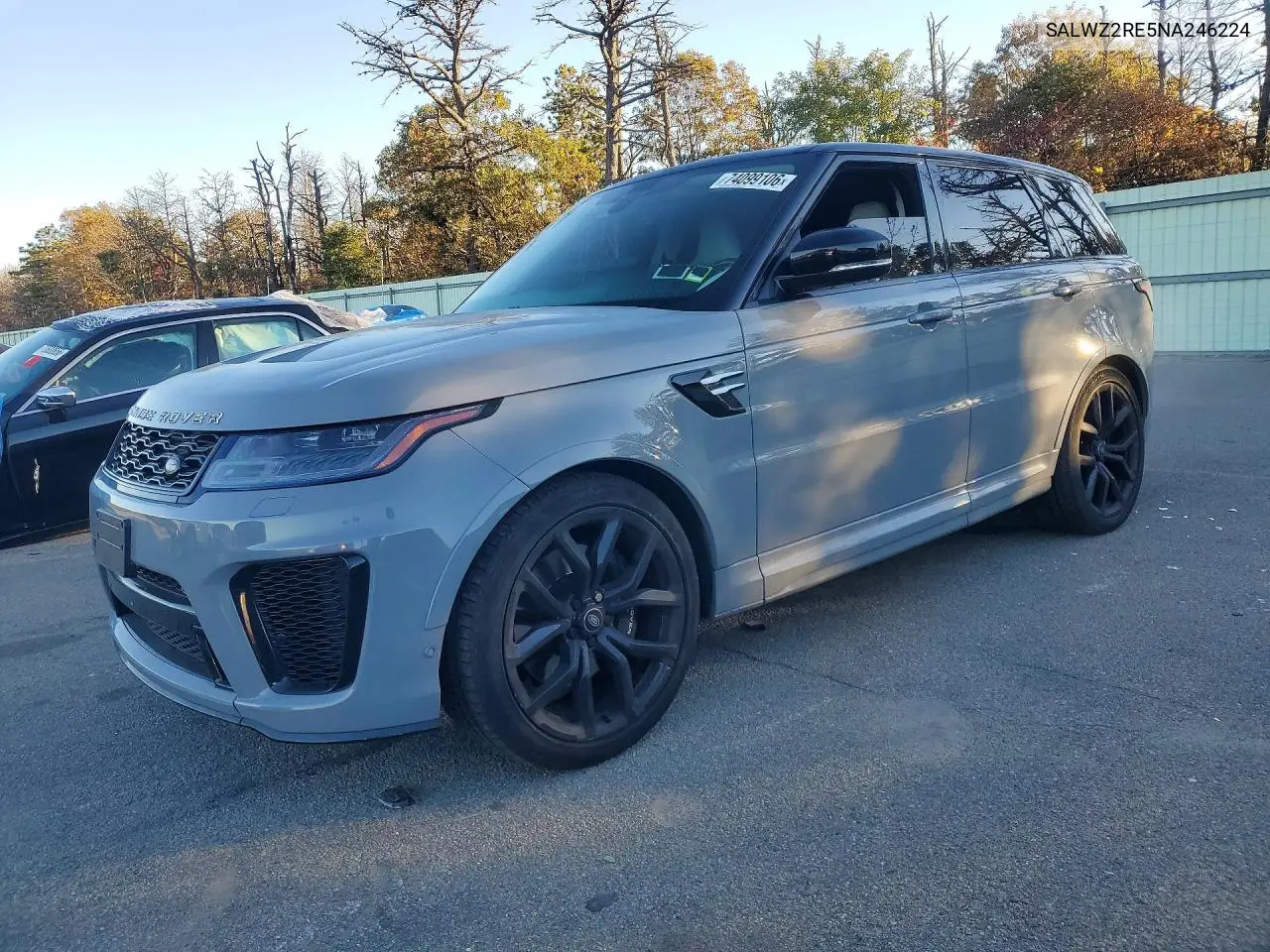 LAND ROVER RANGE ROVER SPORT 2022, VIN SALWZ2RE5NA246224