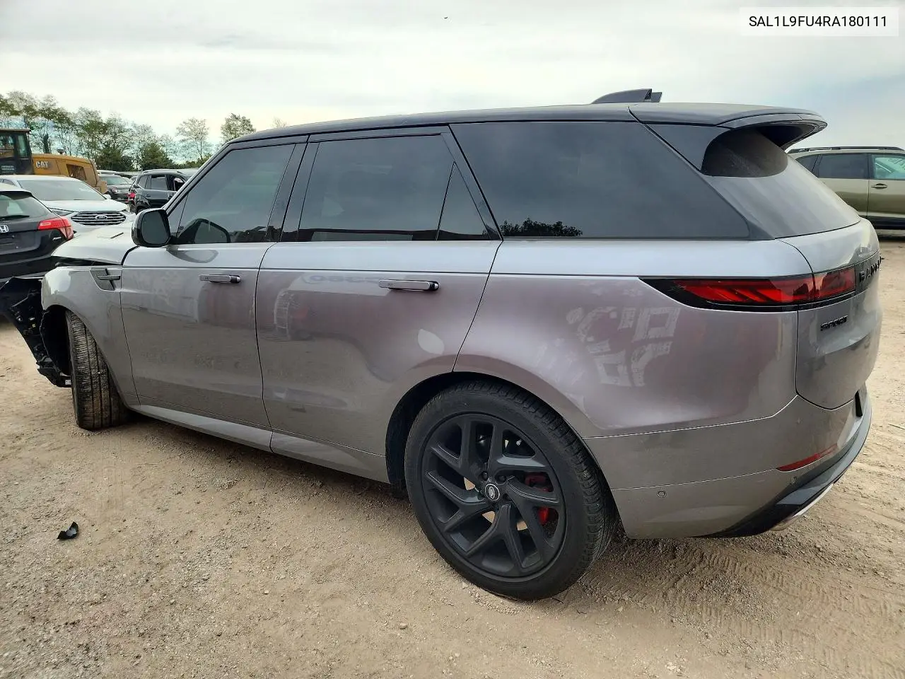 2024 LAND ROVER RANGE ROVER SPORT VIN SAL1L9FU4RA180111 — фото 2